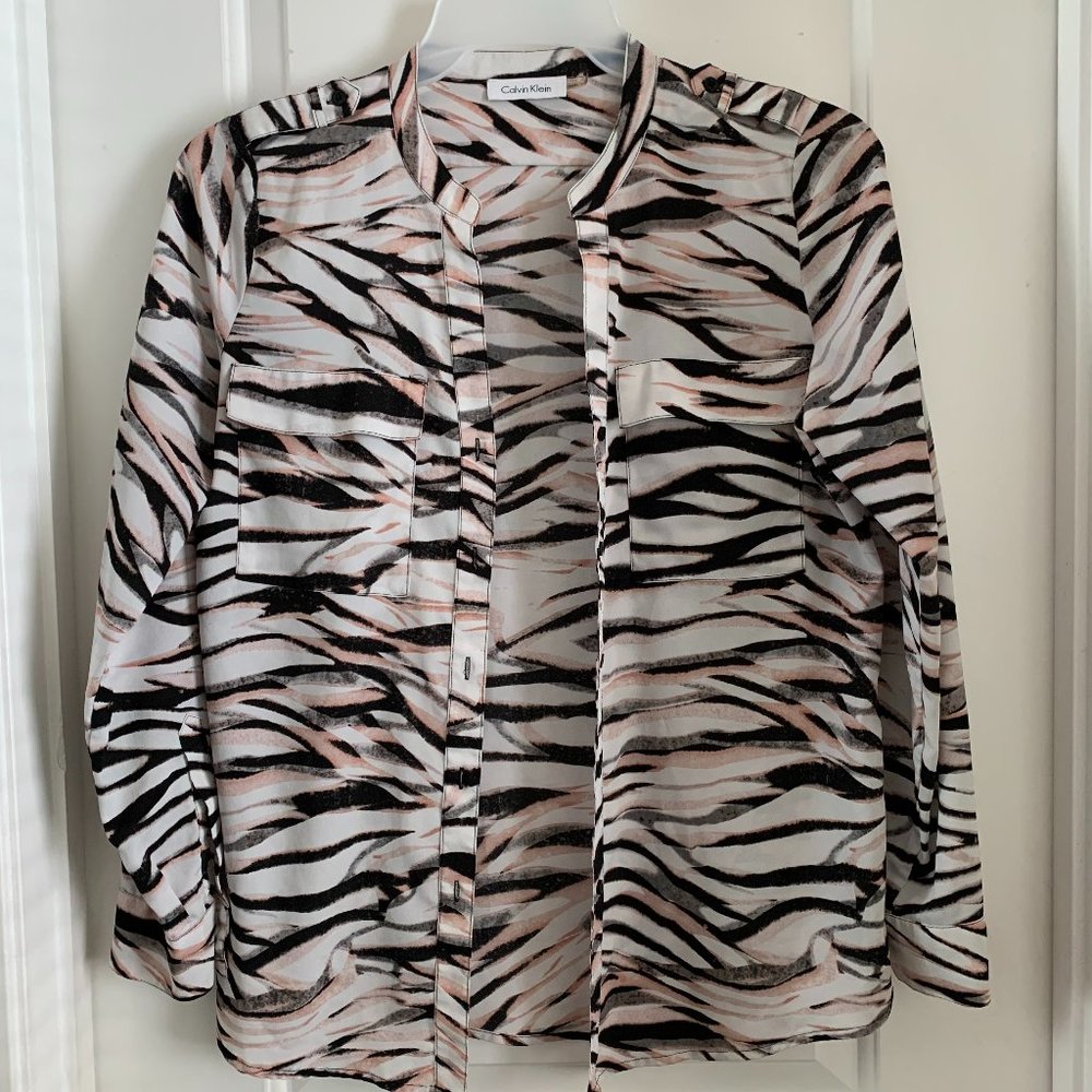 Calvin Klein Button Blouse